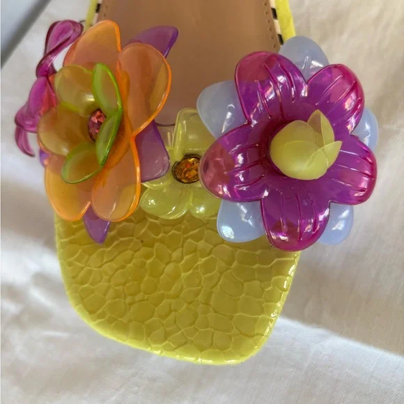 Betsey Johnson Floryn Open Toe Sandals Size 10 – Worn Once - near new - Picture 13 of 15